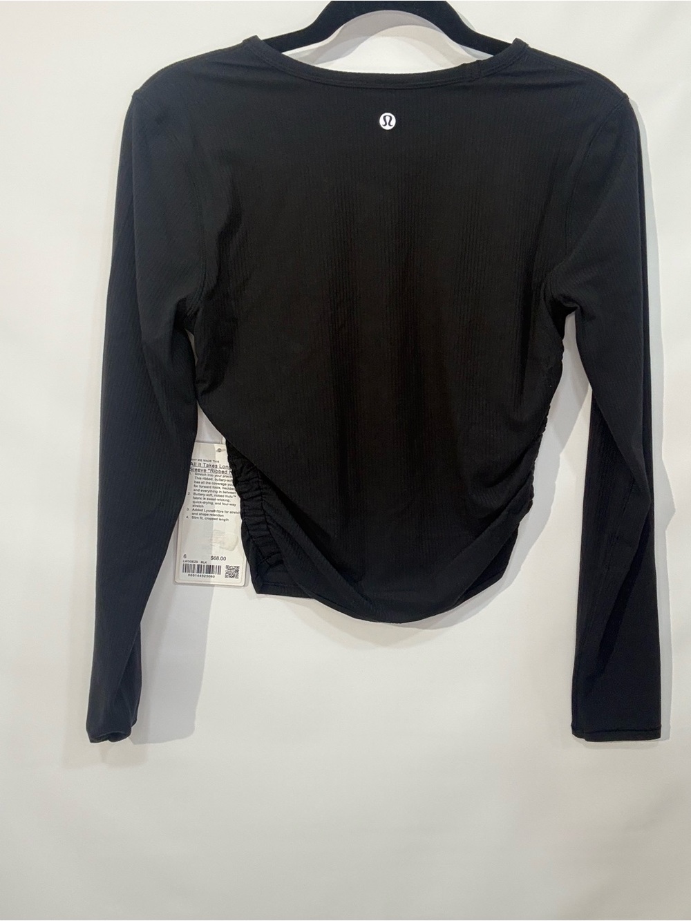 lululemon All it takes Long Sleeve *Ribbed black - Picture 2 of 4